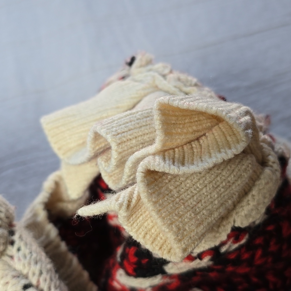 Zara Fair Isle Geometric Knit Sweater Women's Size Small - Picture 11 of 14